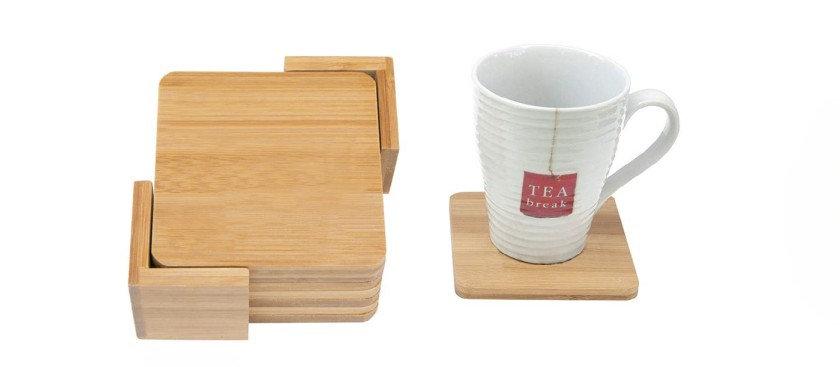 BAMBOO COASTER SET