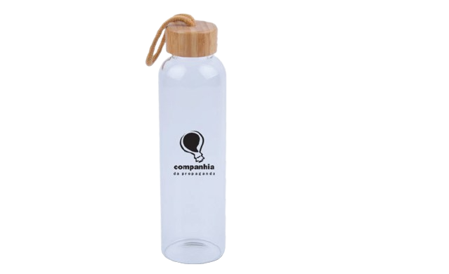 BAMBOO GLASS BOTTLE