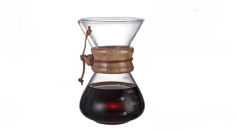 GLASS COFFEE TUMBLER