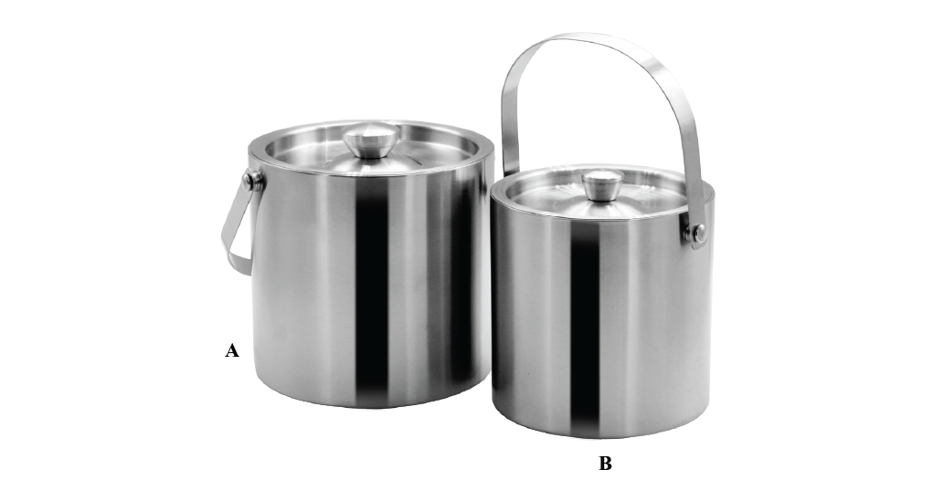 STAINLESS STEEL ICE BUCKET