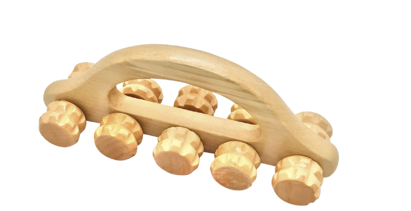 WOODEN ROLLING MASSAGER