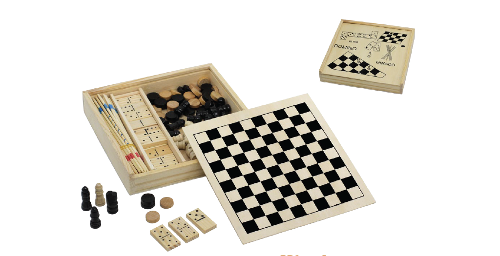 WOODEN GAME SET